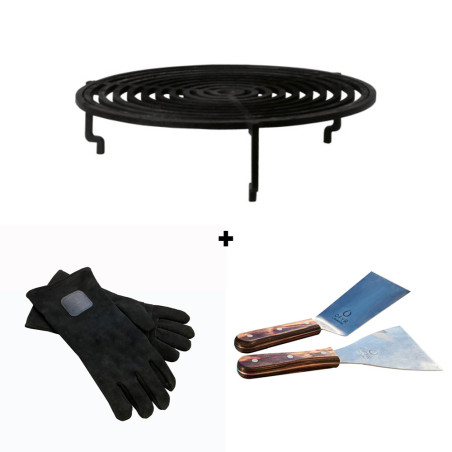 Pack 10th anniversary Ofyr : grille 100, 2 spatules et gants noir