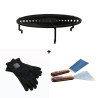 Pack 10th anniversary Ofyr : grille 100, 2 spatules et gants noir