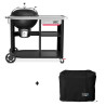 Pack barbecue charbon Performer Premium Weber et housse de protection premium Nordic Flame