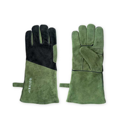 Paire de gants anti-chaleur en daim Gozney
