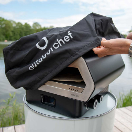 Housse de protection pour le four à pizza Prismo Outdoorchef - installation