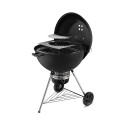 Barbecue charbon Master Touch E-6755 cm Weber - couvercle ouvert