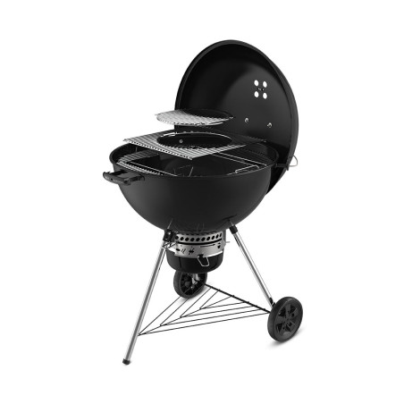 Barbecue charbon Master Touch E-6755 cm Weber - couvercle ouvert