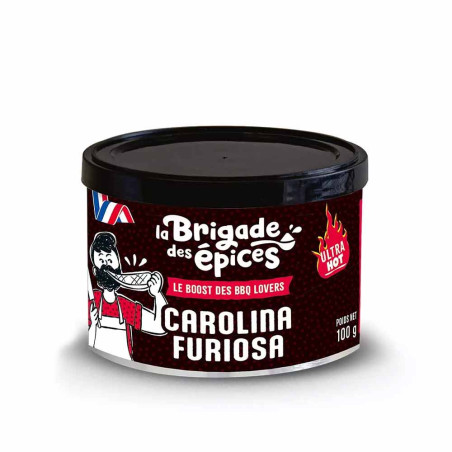 Rub Carolina Furiosa La Brigade des Epices - 100 g
