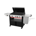 Plancha gaz Slate 76 cm avec brûleur latéral Weber