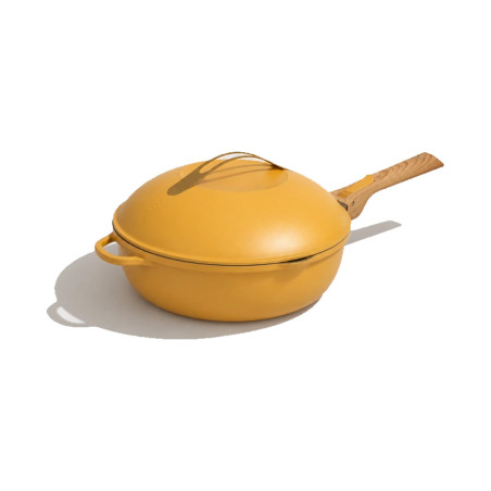 Poêle La Fabuleuse 28 cm Cookut Jaune Mangue