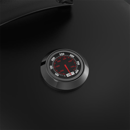 Barbecue charbon Master-Touch 57 cm GBS  Stealth Weber - thermomètre