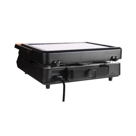 Plancha électrique Série E-43 avec couvercle de cuisson Blackstone - vue arrière