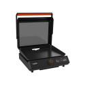 Plancha électrique Série E-43 avec couvercle de cuisson Blackstone - couvercle ouvert
