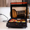 Plancha électrique Série E-43 avec couvercle de cuisson Blackstone - dans une cuisine