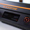 Plancha électrique Série E-56 avec couvercle de cuisson Blackstone - zoom bouton de commande et écran de contrôle