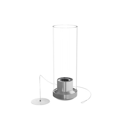 Cheminée de table Dance 900 Höfats argent - avec bio burner