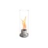 Cheminée de table Dance 900 Höfats argent - flamme