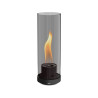 Cheminée de table Dance 1200 Höfats all black - flamme