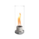 Cheminée de table Dance 1200 Höfats argent - flamme