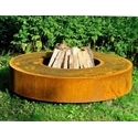 Table Braséro en Corten Ronde Table Braséro en Corten Ronde