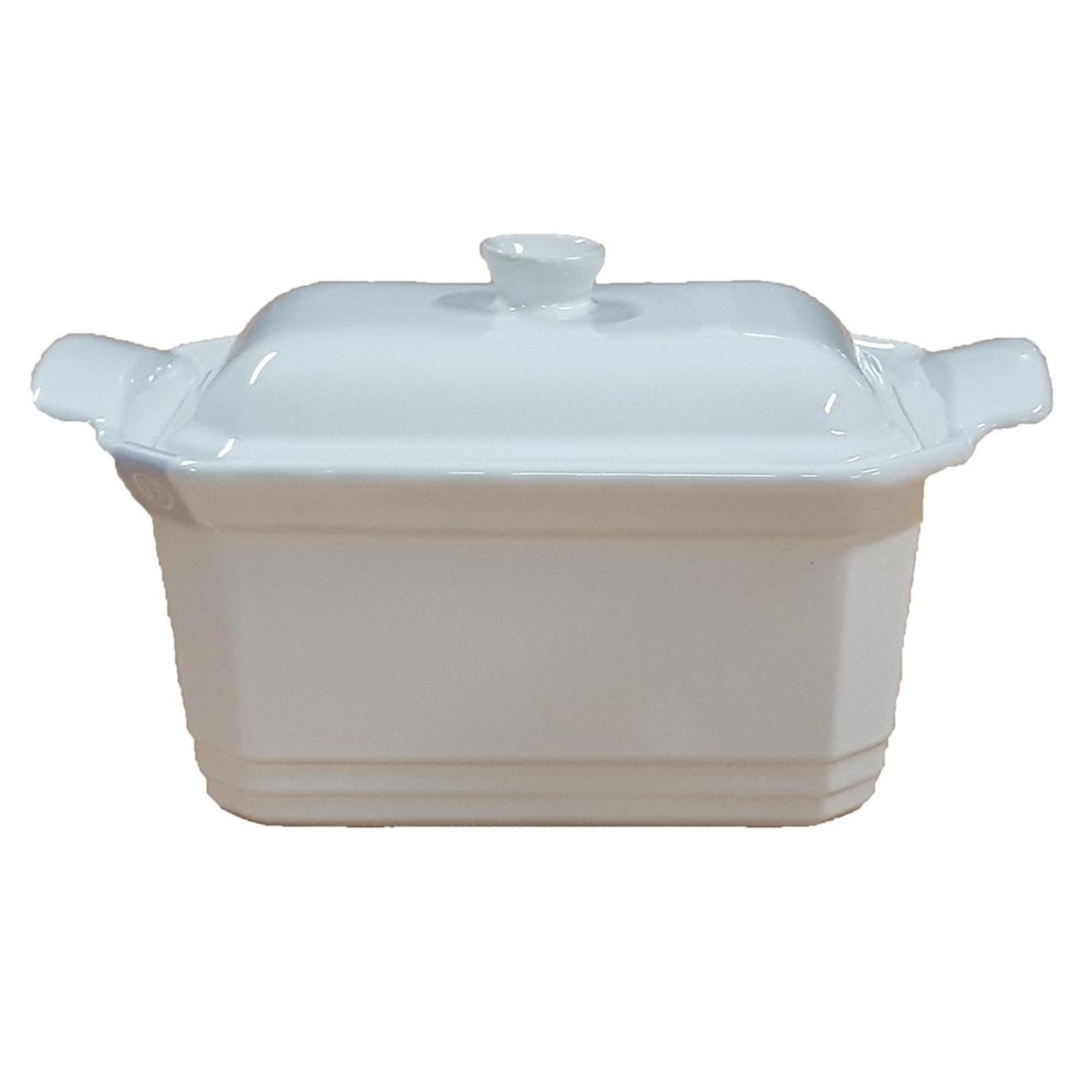 Terrine à foie gras en céramique avec presse