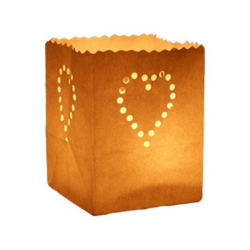 Photophore Maya Coeur Medium x5 Photophore Maya Coeur Medium x5