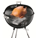 Barquette aluminium Weber lors d'une cuisson