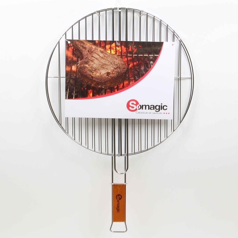 Grille double pour barbecue Ø42cm - Somagic Grille double pour barbecue Ø42cm - Somagic
