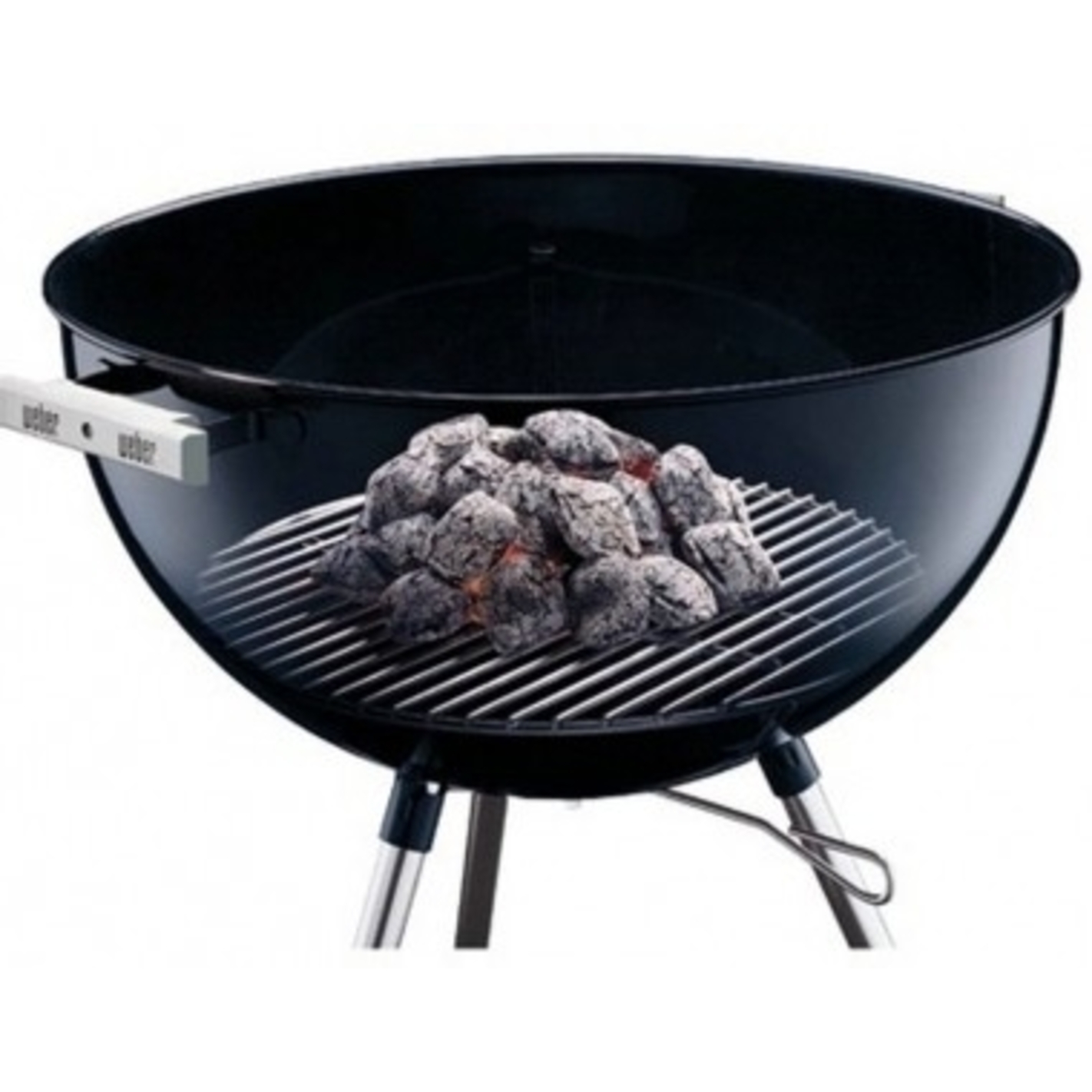 Weber Barbecue au charbon de bois Silver One-Touch, 22,5 po