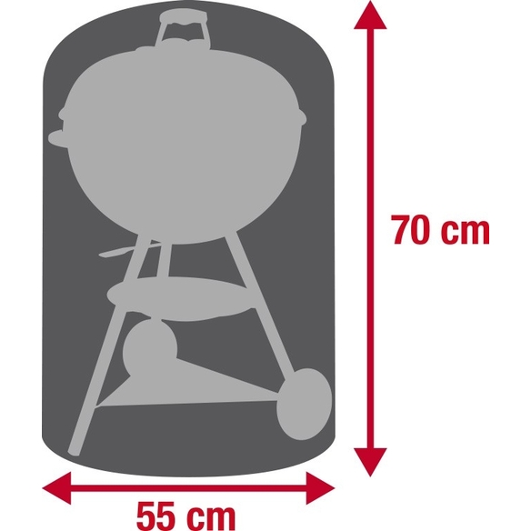 Housse Barbecue ronde 55x70cm