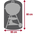 Housse Barbecue rond 66x80cm Housse Barbecue rond 66x80cm