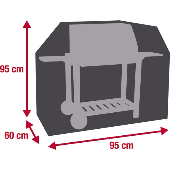 Housse Barbecue 95x60x95cm dimensions