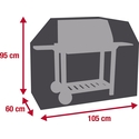 Housse Barbecue 105x60x95cm Housse Barbecue 105x60x95cm