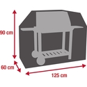 Dimensions housse barbecue 125x60x90cm Esprit Barbecue