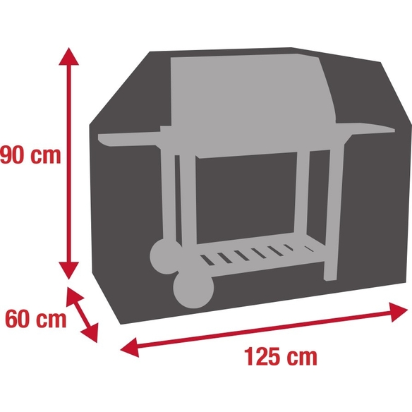Housse Barbecue 125x60x90cm