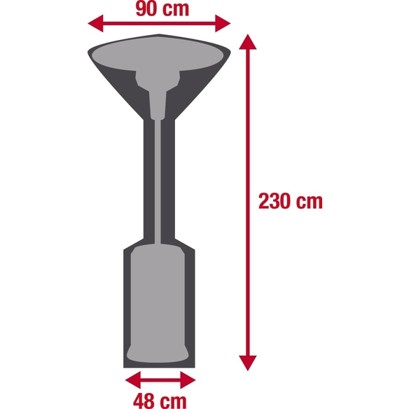 Housse pour Parasol Chauffant à Gaz