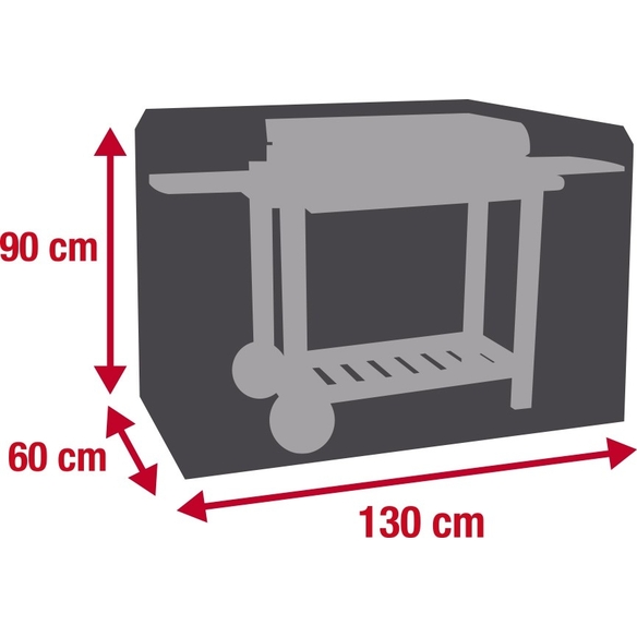 Housse Chariot Plancha 130x60x90cm