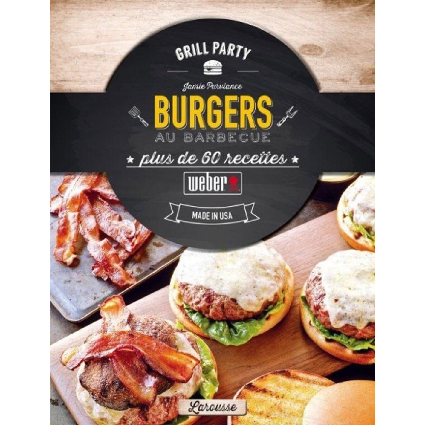 Livre de recette Burger au Barbecue Weber