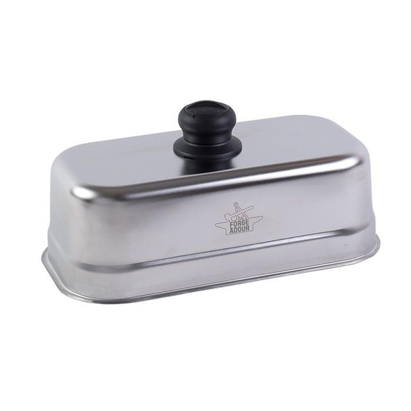 Cloche rectangle Inox pour Plancha 