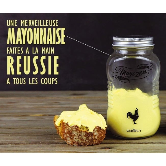 Pot Mayo Zen - Mayonnaise rapide