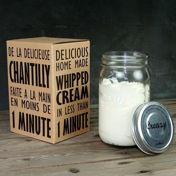 Shaker Crezy Cream - Chantilly rapide Cookut