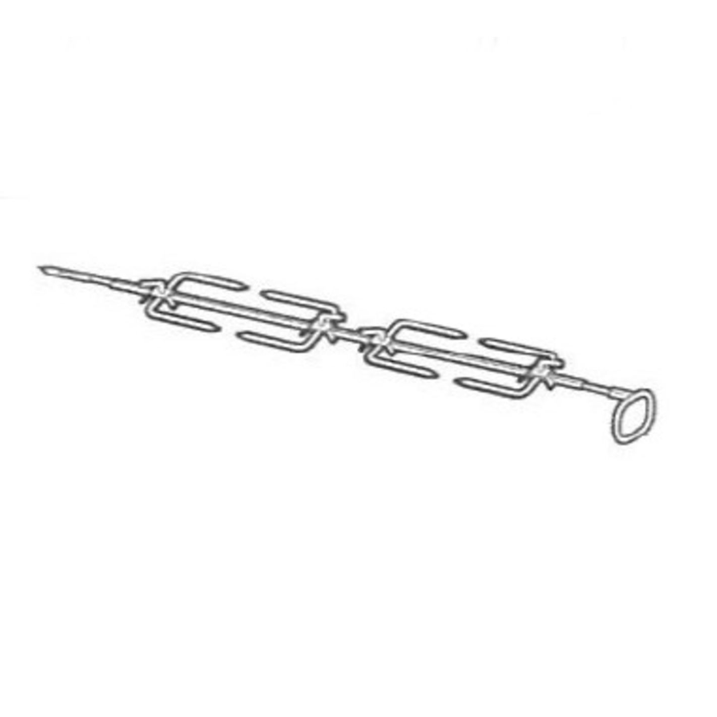 Tourne broche Summit 670 Weber (Hors moteur) Tourne broche Summit 670 Weber (Hors moteur)