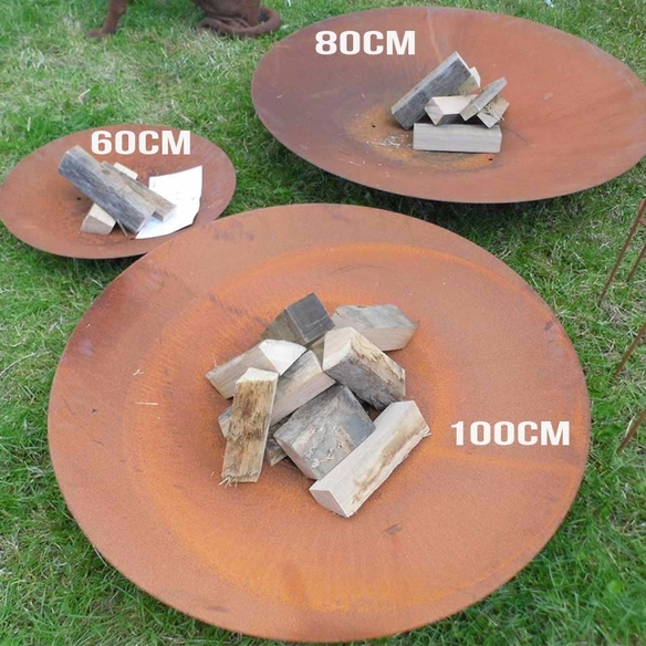 Braséro Acier Corten Rond 100cm comparatif Braséro Acier Corten Rond 100cm comparatif
