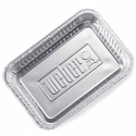 Petites barquettes en aluminium Weber Petites barquettes en aluminium Weber