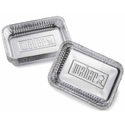 Petites barquettes en aluminium Weber Petites barquettes en aluminium Weber