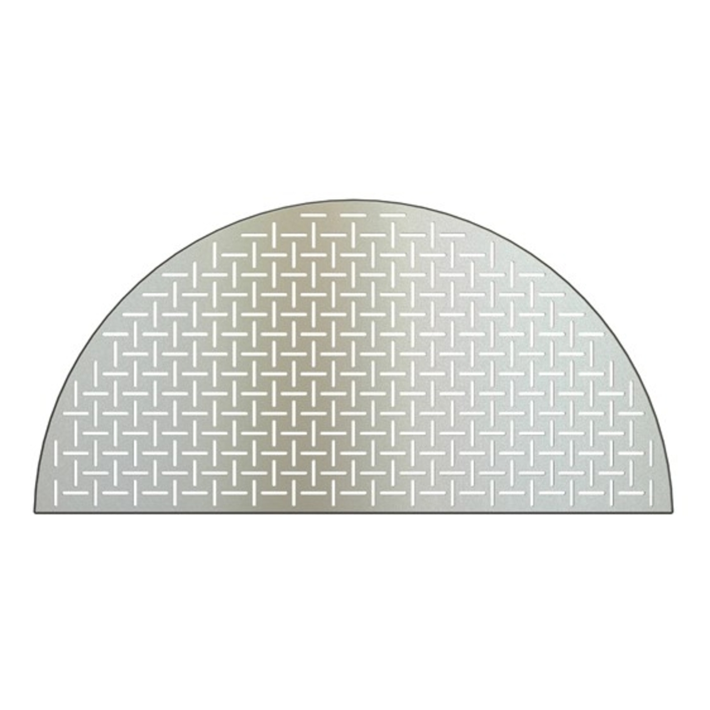 Plaque inox demi-lune Kamado Joe Big Joe Plaque inox demi-lune Kamado Joe Big Joe