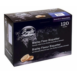 Boite 120 Bisquettes Mélange Spécial - Bradley Smoker