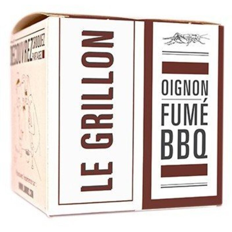 Insectes comestibles - Grillons saveur Oignon fumé barbecue Insectes comestibles - Grillons saveur Oignon fumé barbecue