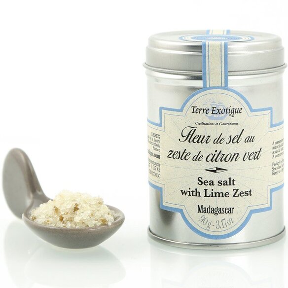 Fleur de sel, au zeste de citron