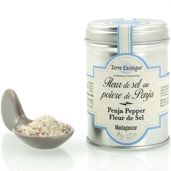 Fleur de sel, au Poivre de Penja, 90 g