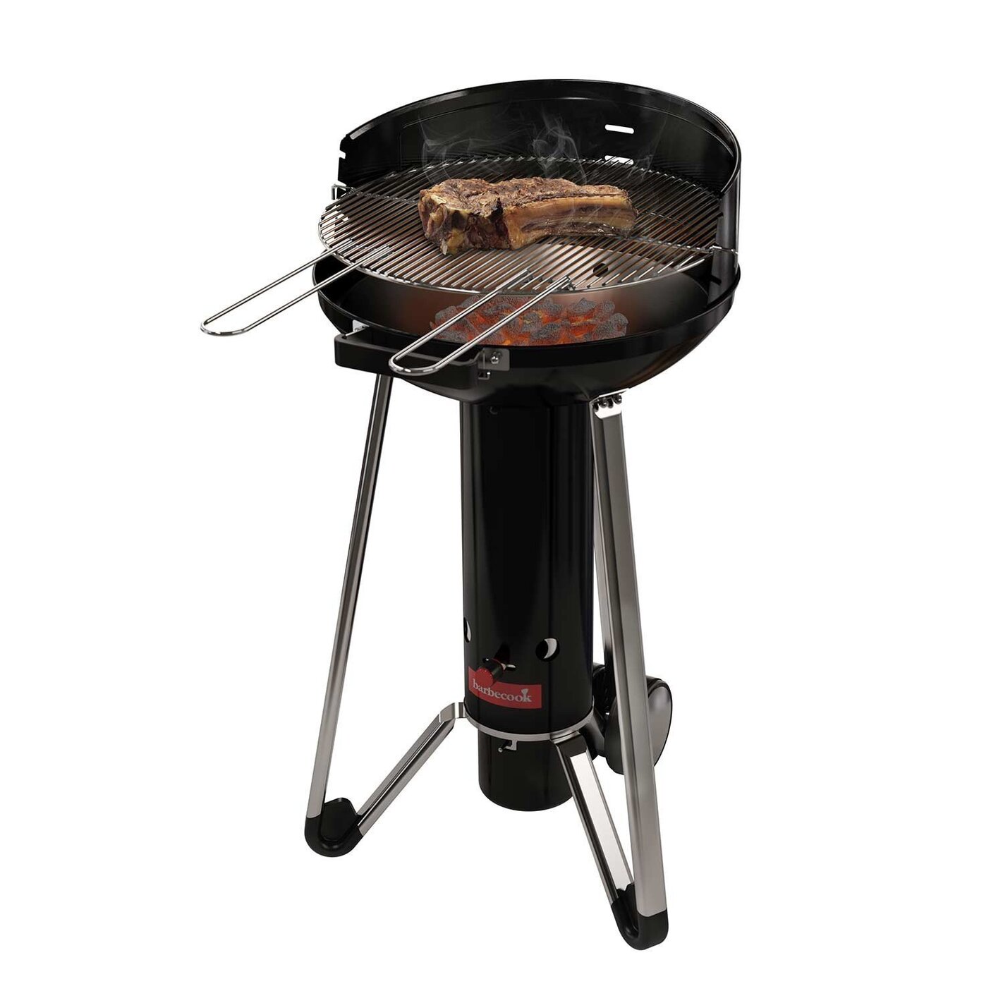 Barbecue charbon Barbecook Adam 50 no brand Rotissoire Verticale, Barbecues sur Pieds