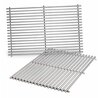 Lot de 2 grilles inox générique 2 brûleurs