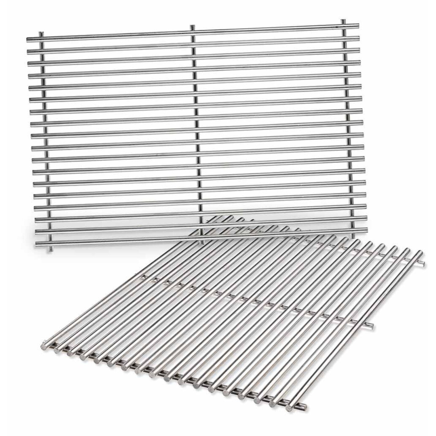 2 grilles inox générique barbecue 3 brûleurs Spirit Weber Grille de cuisson inox Genesis Série 300 Esprit Barbecue