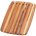 Planche Teak a pain rect 40x28 cm